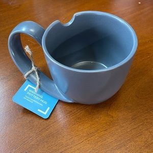 Warming Pottery Mug Grey